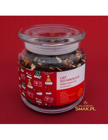Szklana Śnieżynka / Herbata List do Mikołaja