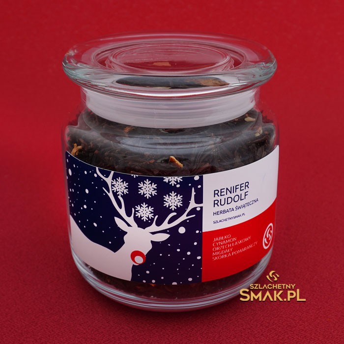 Szklana Śnieżynka / Herbata Renifer Rudolf