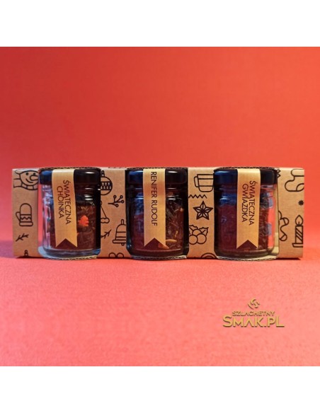 Trzy Życzenia Świąteczne Eko - herbata zestaw