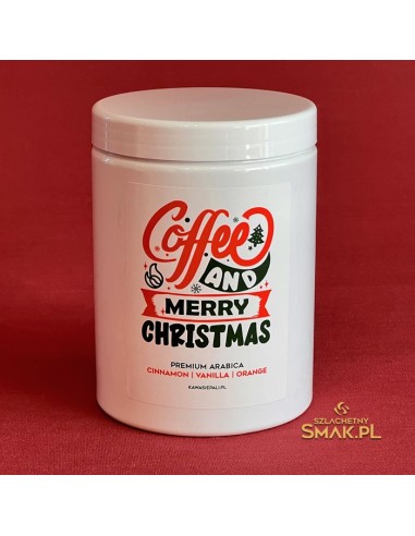 Zbiornik z kawą świąteczną Cynamon Vanilla Orange