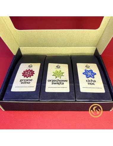 Zimowa Magia – zestaw świątecznych kaw aromatyzowanych