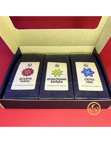 Zimowa Magia – zestaw świątecznych kaw aromatyzowanych