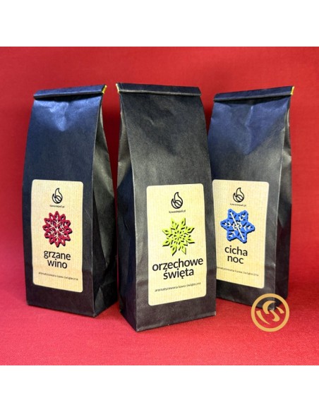 Zimowa Magia – zestaw świątecznych kaw aromatyzowanych