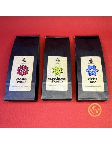 Zimowa Magia – zestaw świątecznych kaw aromatyzowanych