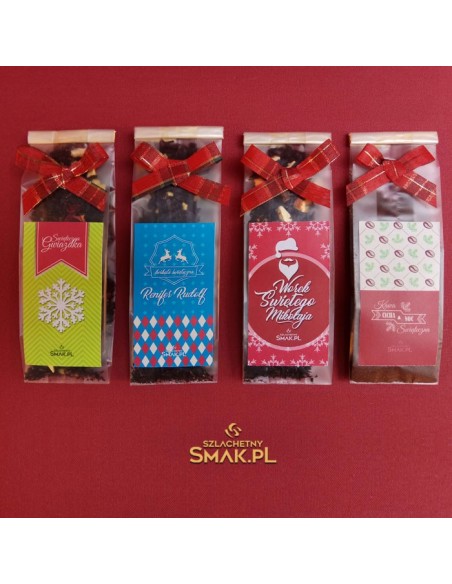 Saszetka z herbatą świąteczną