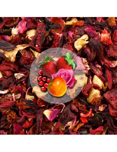 Herbata Owocowa Żurawina-Truskawka