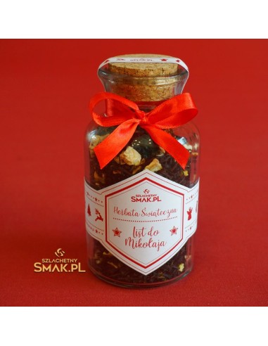 Flakonik z korkiem List do Mikołaja