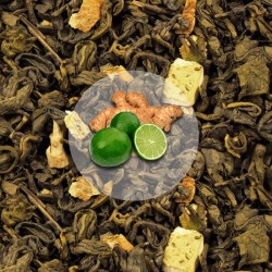 Herbata Zielona Imbir z Limonką