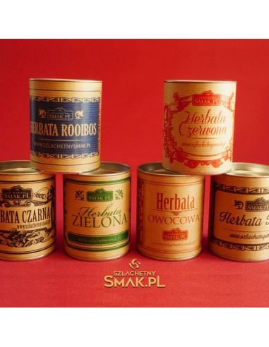 Zestaw Pojemników na Herbatę | 6