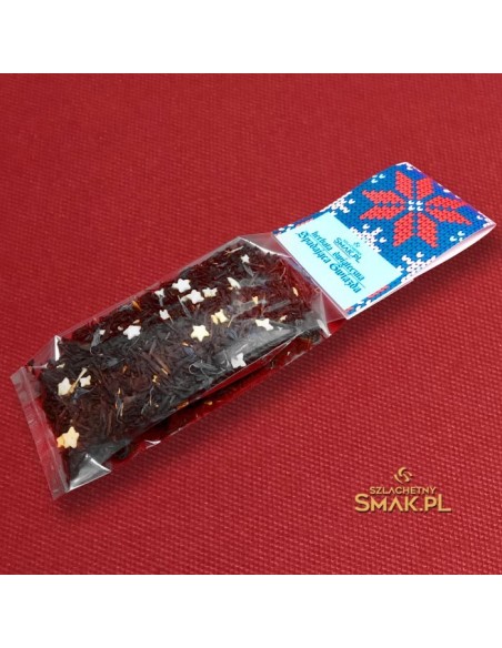 Saszetka z herbatą świąteczną