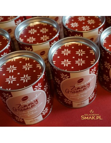 Kawa świąteczna w puszkach