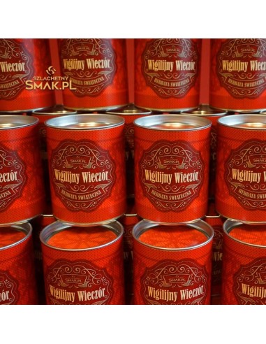 Wigilijny Wieczór / puszka z herbatą