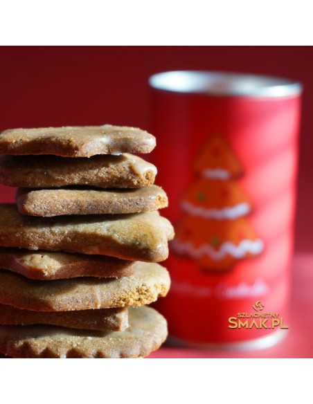 Ciasteczka świąteczne w puszce