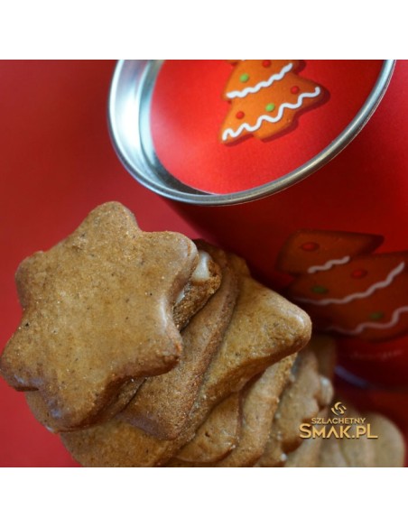 Ciasteczka świąteczne w puszce