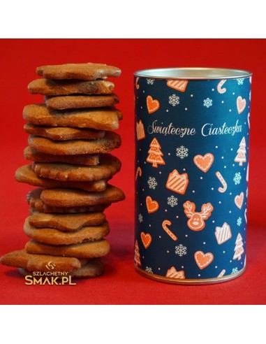 Pierniczki świąteczne w puszce
