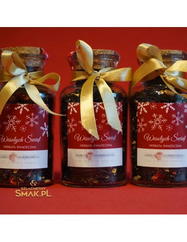 Flakonik z herbatą świąteczną