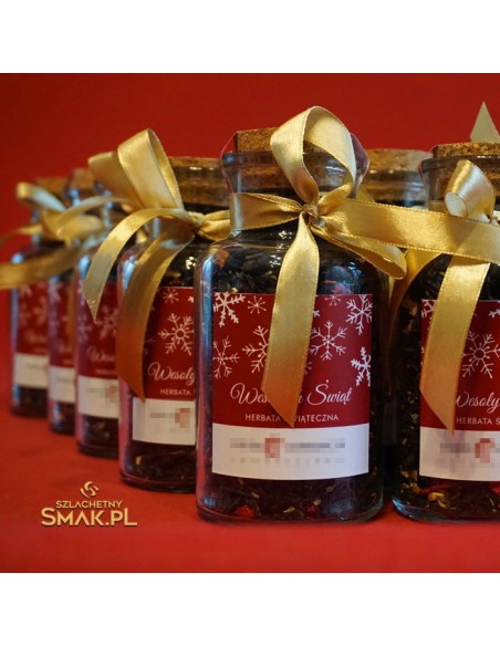 Flakonik z herbatą świąteczną