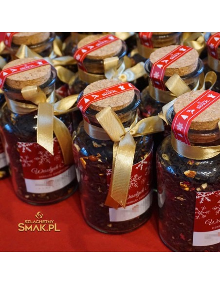 Flakonik z herbatą świąteczną