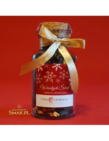 Flakonik z herbatą świąteczną