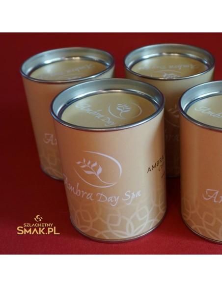 Herbata w puszce / firmowy gadżet