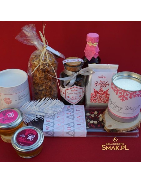 Biały Puch - zestaw prezentowy