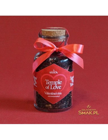 Flakonik z korkiem Walentynka