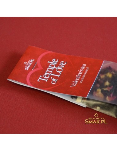 Saszetka z herbatą - Walentynka